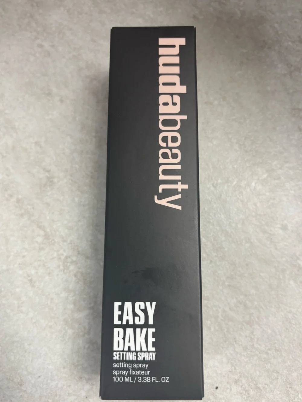 Huda Beauty Easy Bake Blurring Setting Spray Full Size 100ml / 3.38 Fl. Oz